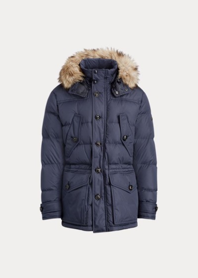 Parka Ralph Lauren RLX Faux-Fur-Trim Homem 01394-CIFW